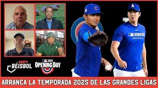 LOS ANGELES DODGERS y CHICAGO CUBS inician la temporada de MLB... PLAY BALL en Japón | ESPN Beisbol