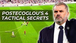 "Decoding Tottenham Hotspur Tactics: Postecoglou's 4 tactical Secrets
