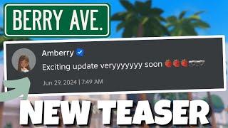 *NEW* BERRY AVENUE UPDATE TEASER!!