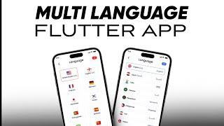 Flutter Localization Secrets Finally Revealed for Beginners | Multi Language App