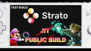 STRATO TEASE | ANDROID SWITCH EMULATOR | PUBLIC BUILD VS DEVELOPMENT BUILD | JIT CONTROVERSY