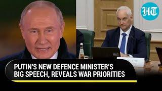 Putin's New Defence Minister Pick's Big Claims On Ukraine War: Entire Strategy To Change? | Belousov