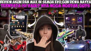 REVIEW AKUN PROPLAYER DEWA NAYYA! APA AJA ISI VAULTNYA, SEKALIAN MAX IN SEMUA EVO GUN! MANTAP