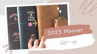 Traveler's Notebook 2023 Line up | Set up | Traveler's Company