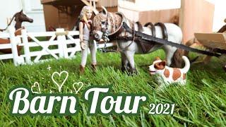 Schleich Horse Barn Tour || March 2021 || The Lakeside Equestrian Centre ||