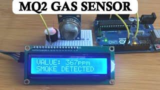 How TO USE MQ2 GAS SENSOR WITH ARDUINO FOR SMOKE DETECTION.