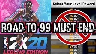 2K...ROAD TO 99 MUST BE STOPPED BY NBA 2K20! PARK REP AND REWARDS MUST RETURN!