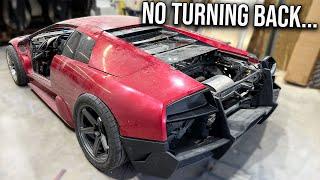 This Crashed Lamborghini Murcielago Was Hiding Something Serious...