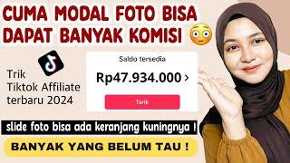 1000% BERHASIL !! CARA MENAMBAHKAN KERANJANG KUNING DI KONTEN SLIDE FOTO TIKTOK AUTO BANYAK KOMISI !