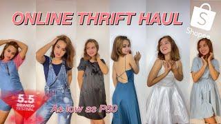 The BEST THRIFT SHOP from Shopee (As low as 50 pesos) | Millenne Alyshane