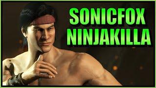 SonicFox - Vs NinjaKilla On MKX  【Mortal Kombat X】