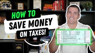 How To Save Money On Your Taxes: 4 Specific Ways #retirement #taxes #savemoney