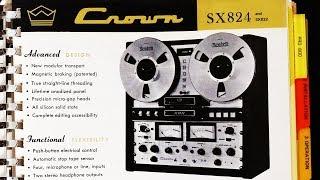 Crown 700/800 Service Technicians Manual for a Reel to Reel Tape Recorder