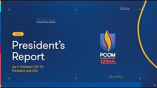 2024 President's Report | PCOM's Year in Review