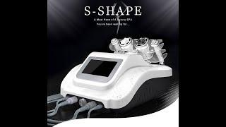 S-SHAPE 30K Cavitation+RF+EMS Electroporation Vacuum Suction Body Slimming Face Care Machine