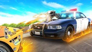 BECOMING POLICE OFFICER TO SAVE GTA 5