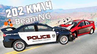 РАЛЛИ ГОНЩИК VS ПОЛИЦИЯ США! КОШКИ МЫШКИ BEAMNG Мультиплеер