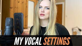 How I preset my vocal settings on Garageband to get the best vocal sound (2021)