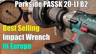 German Parkside PASSK 20-LI B2 Impact Wrench Torque (euro beats)