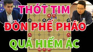 Phế pháo hiểm ác rợn người - Cờ tướng siêu kinh điển Vương Thiên Nhất vs Trịnh Duy Đồng