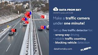 How-To Series with FLOW Insights - Traffic Camera under 1 minute