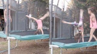 ANNIE GRACE VS HAYLEY NOELLE GYMNASTICS!!