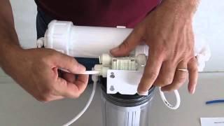 How to install an automatic shut of valve on your reverse osmosis system