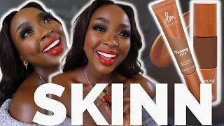 GRWM: SKINCARE HAIR MAKEUP DYNESSA MYRICKS YUMMY SKIN FOUNDATION FIRST IMPRESSION | MenaAdubea