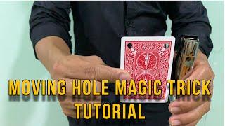 MOVING HOLE CARD MAGIC TRICK TUTORIAL