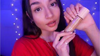 ASMR Nail Tapping and Makeup Triggers 