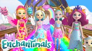 Enchantimals Meet the Royals  | Rainbow Domes and Royal Tea Parties! | Ep 14 & 15 | @Enchantimals