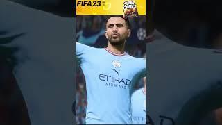 Riyad Mahrez Goal Man City vs Leipzig Champions league Match FIFA23 #riyadmahrez #championsleague