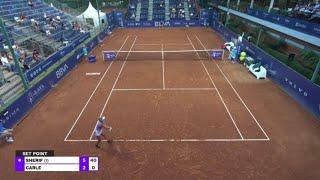 Mayar Sherif  vs Marie Lourdes Carle  Live WTA Tennis Coverage Valencia 125k