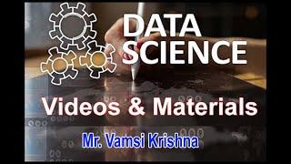 FullStack Data Science Videos and Materials | Session - 5 | Python Operators | by Vamsi Krishna Sir