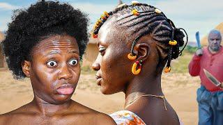 I Tried This Fulani Braids at an African village and Got Threatened? 