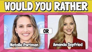 WHO'D YOU RATHER MARRY? - GIRL'S VERSION