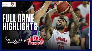 CONVERGE vs GINEBRA | FULL GAME HIGHLIGHTS | PBA SEASON 48 PHILIPPINE CUP | APRIL 27, 2024