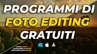 Non Crederai Mai a Questi 7 Software di Editing Foto Gratuiti!