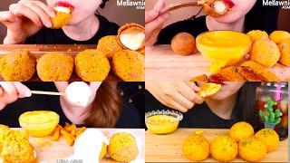 ASMR CHEESE BALLS EATING COMPILATION | CHEESE BALL MUKBANG | EATING SHOW | NO TALKING | FOOD LOVER