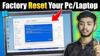 How to Reset Windows 11 PC/Laptop 2024 | Format Your Windows 11️