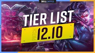 NEW PATCH 12.10 TIER LIST: EVERYTHING'S CHANGED! - League of Legends