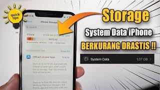 Pengguna iPhone Harus Tau‼️6 Tips cara Mengurangi Storage System Data di iPhone