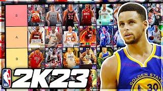 RANKING THE BEST POINT GUARDS IN NBA 2K23 MyTEAM! (TIER LIST)