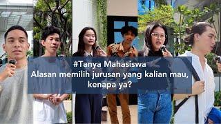 Alasan Mahasiswa #MNCUniversity ambil Jurusan yang dipilih, Kenapa ya??