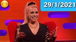 FULL Graham Norton Show 29/1/2021 Sam Neill, Billie Piper, James Nesbitt, Andi Osho, Tom Jones