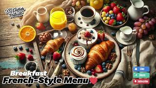 French Breakfast: A Delicious & Elegant Menu (Croissant, Eggs, & More!)