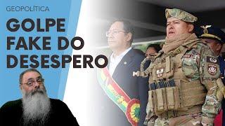 "GOLPE da BOLÍVIA" é FAKE e FOI COMBINADO com o PRESIDENTE LUIS ARCE para MELHORAR a POPULARIDADE