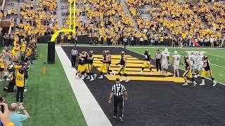 Iowa Hawkeyes vs Western Michigan 3rd down defensive stand 09/16/23