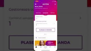 Cum plasam o comanda prin aplicația Avon On