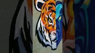 #lifeincolorsstudio #youtubeshorts #memphisgrizzlies #memphistigers #memphis #oilpainting